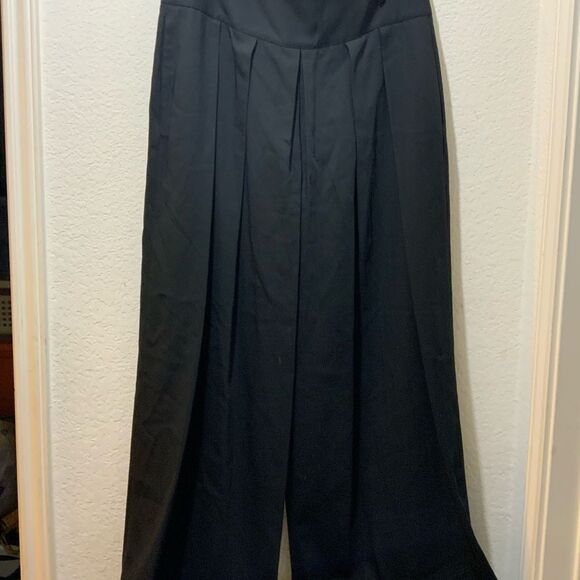 Robert rodriguez  pleated high waisted wide leg pants size 10 - Picture 2 of 7